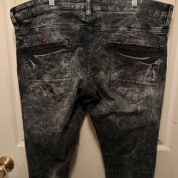 JORDAN CRAIG Legacy Edition Men’s Ross Distressed Denim Jeans. Sz 40X31.5. - Picture 6 of 10